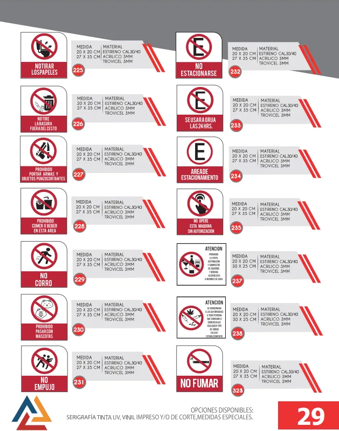 Señales de Prohibición — vista 3